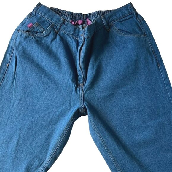 Woman Within Classic Fit Jeans 16WP Blue Denim Pull-On New with Defects - Picture 2 of 10